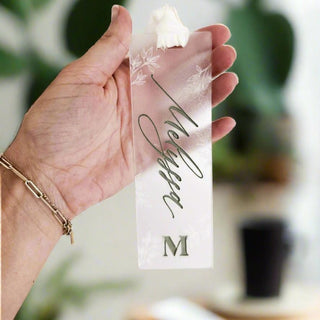 Personalized Acrylic Bookmark