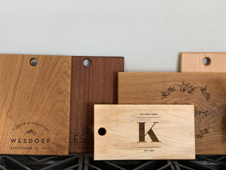 Personalized City Cutting Board