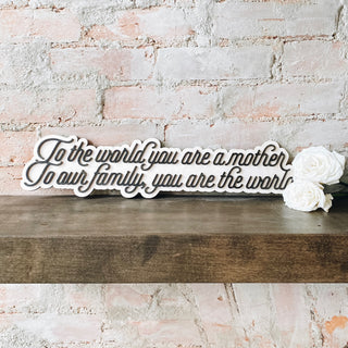 Mother's Day Layered Quote